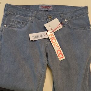 Fiorucci Blue Straight Leg Jeans Classic Style